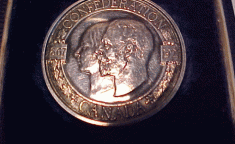 Canada 60 Years Medal In Silver